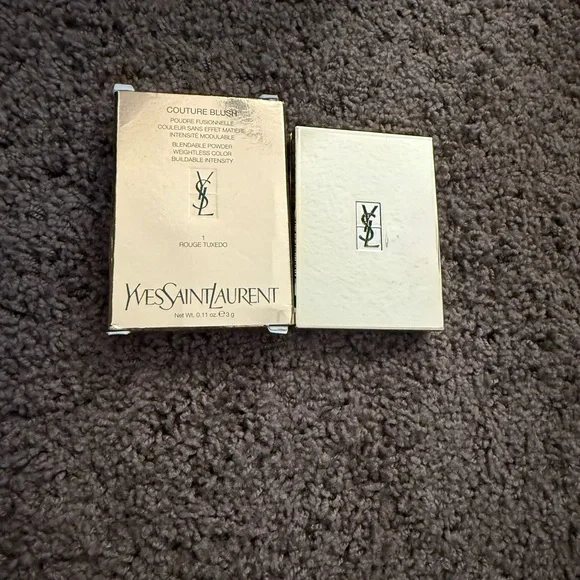 Yves Saint Laurent Blush in Rouge Tuxedo with Cream Compact
